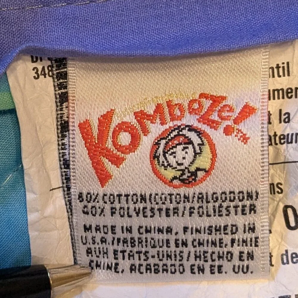 KOMBOZE! Twin Size Reversible Comforter from Little Miss Matched